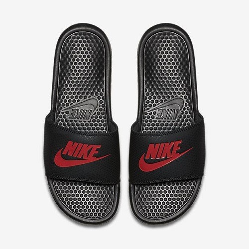 Nike Benassi JDI Original Slides - Black/Red