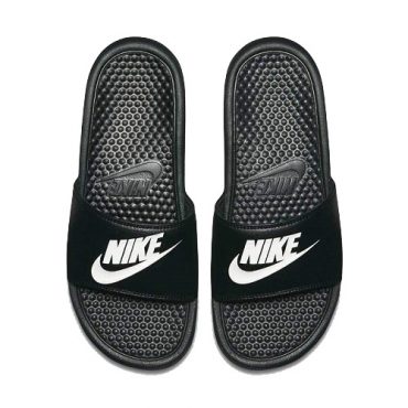 Nike Benassi JDI Slides - Black/White