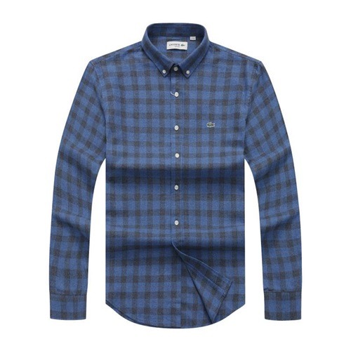 Lacoste Blue Checkered Shirt