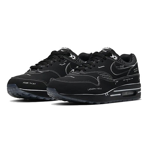 Nike Air Max 1 Tinker Schematic Black_2