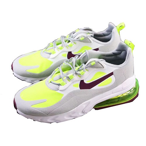 Nike Air Max 270 React Wolf Grey_Neon Green_2