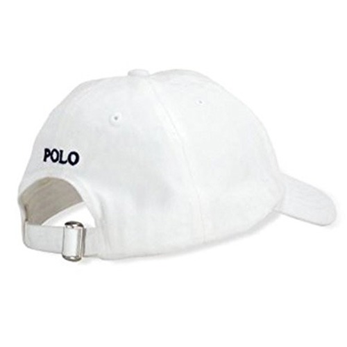 Polo Ralph Lauren White Baseball Cap _2