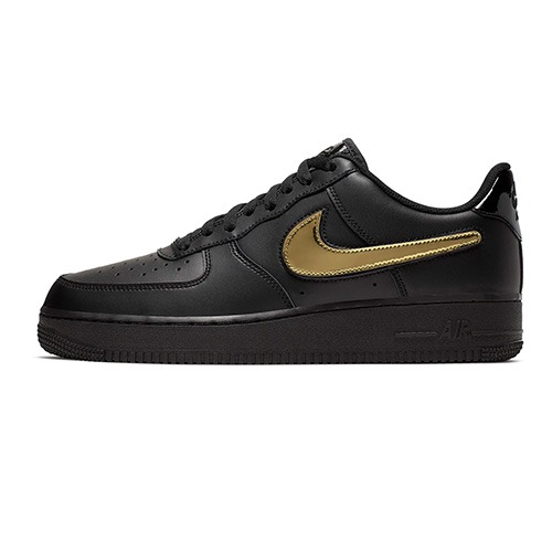 Nike AF1 '07 LV8 3 Black Metallic Gold_2