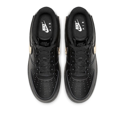 Nike AF1 '07 LV8 3 Black Metallic Gold_3