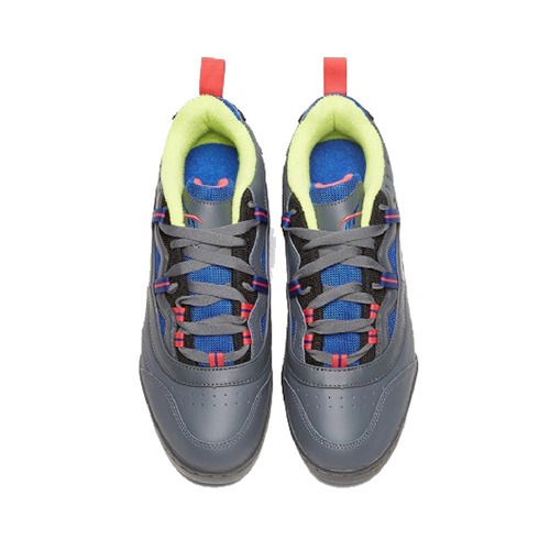 Reebok Workout Plus RC Trainers in True Grey and Black_4