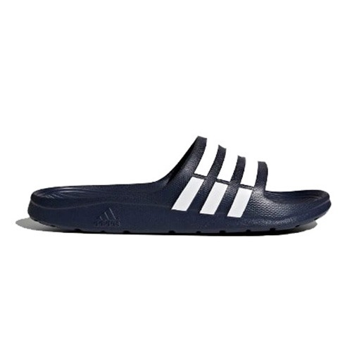 Adidas Duramo Slides - Navy Blue_White_3