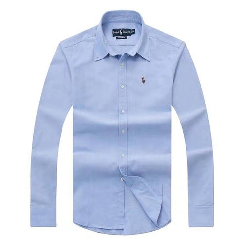 Ralph Lauren Oxford Long Sleeve Shirt - Light Blue