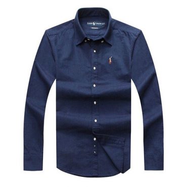 Ralph Lauren Oxford Long Sleeve Shirt – Dark Blue