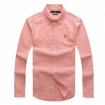 Ralph Lauren Peach Oxford Long Sleeve Shirt