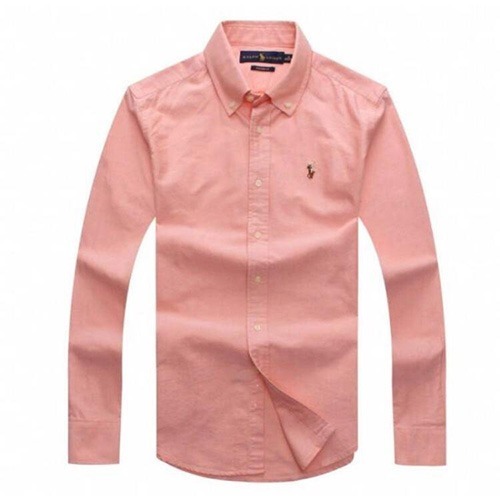 Ralph Lauren Peach Oxford Long Sleeve Shirt