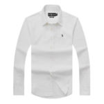 Ralph Lauren White Oxford Long Sleeve Shirt