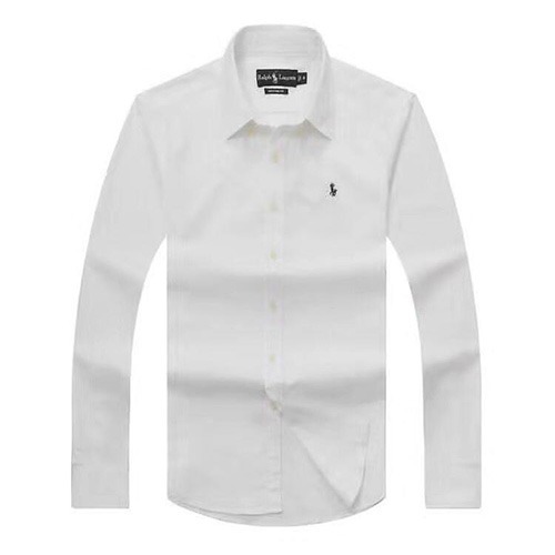 Ralph Lauren White Oxford Long Sleeve Shirt