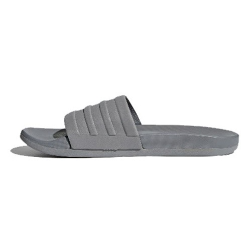 Adidas Adilette Cloudfoam Grey Plus Mono Slides _4