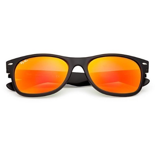 Ray-Ban Wayfarer Orange Flash Sunglasses_2