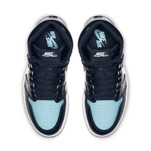 Air Jordan 1 Retro High OG “UNC Patent” _3