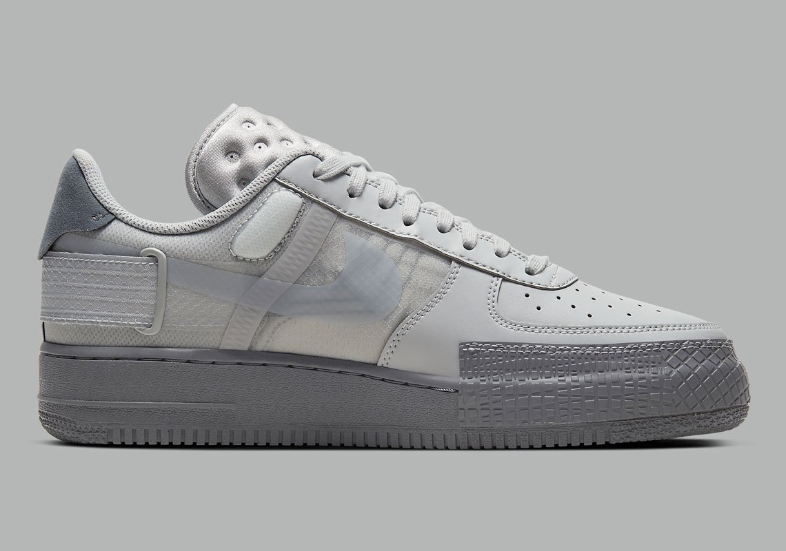 Nike Air Force 1 Type in Grey in The Making