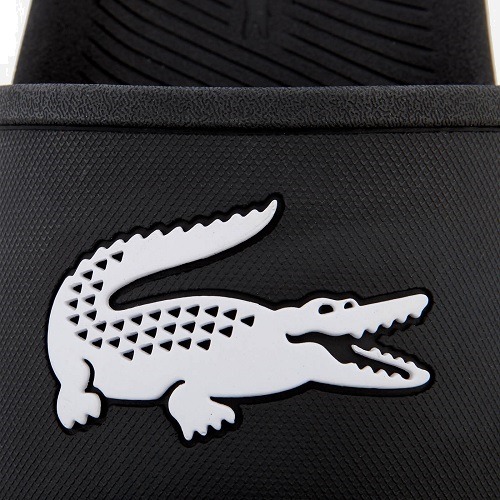 Lacoste Croco Slides 119 1 - Black/White Lacoste Croco Slides 119 1 - Black/White