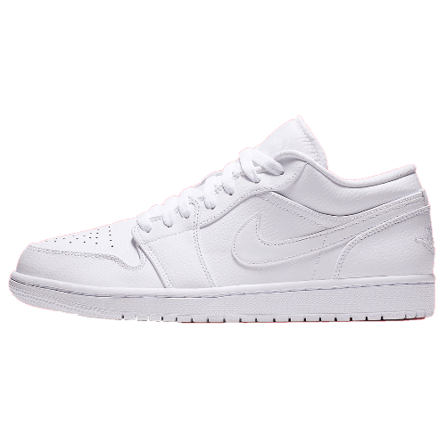 Nike Air Jordan 1 low Triple White_2 Nike Air Jordan 1 low Triple White_2