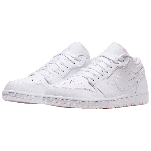 Nike Air Jordan 1 low Triple White_3 Nike Air Jordan 1 low Triple White_3