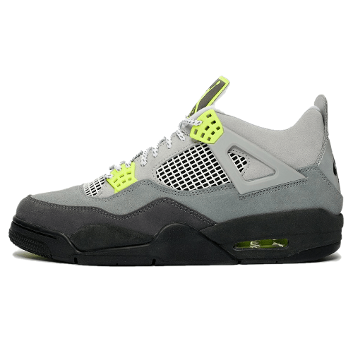 Nike Air Jordan 4 Neon_3 Nike Air Jordan 4 Neon_3