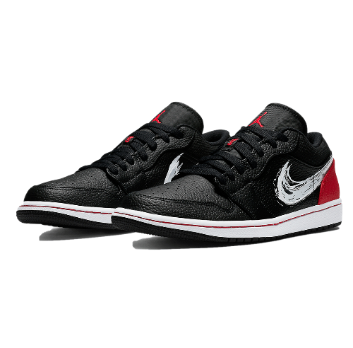 air-jordan-1-low-brushstroke air jordan 1 brushstroke