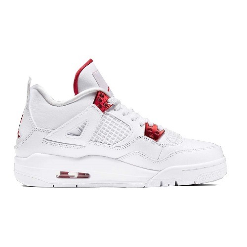 red metallic jordan 4 price