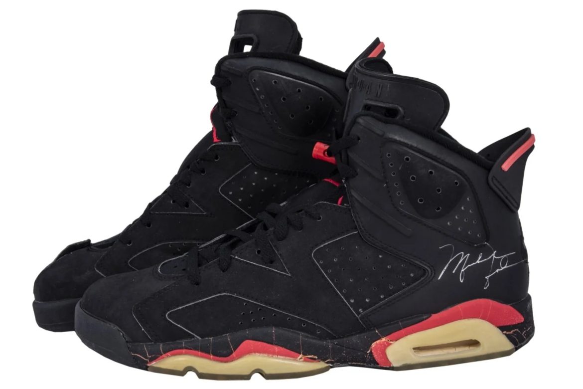 Michael Jordan sneaker auctioned