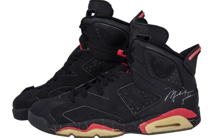 Michael Jordan sneaker auctioned
