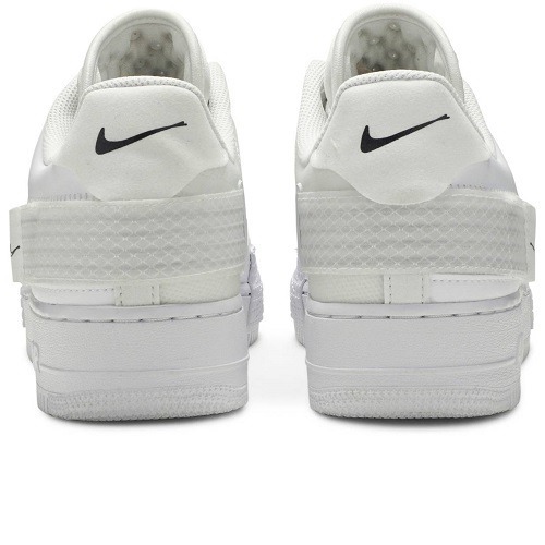 nike air force type triple white
