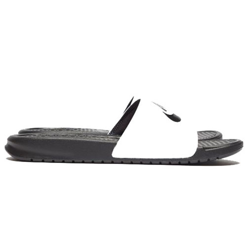 Nike Benassi JDI Slide - Black_White_2 Nike Benassi JDI black/white