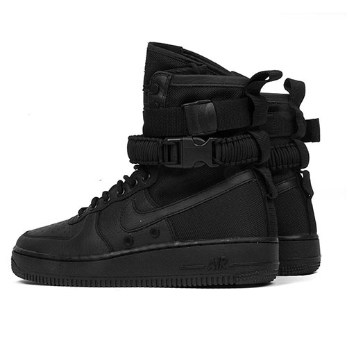 nike sf air force 1 triple black