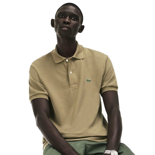 Lacoste Men's Piqué Polo Shirt - Brown_2 lacoste Piqué polo brown