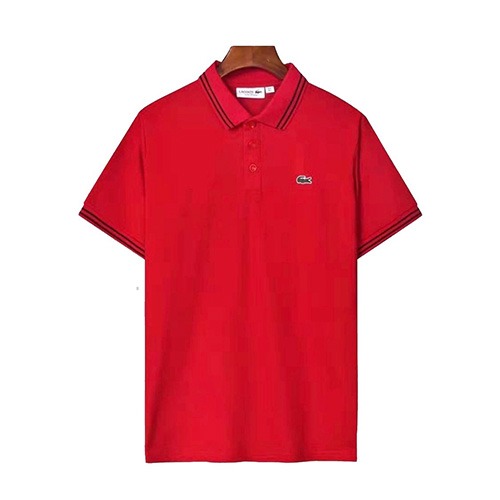 lacoste men's polo red