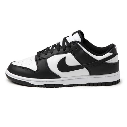 nike dunk black white