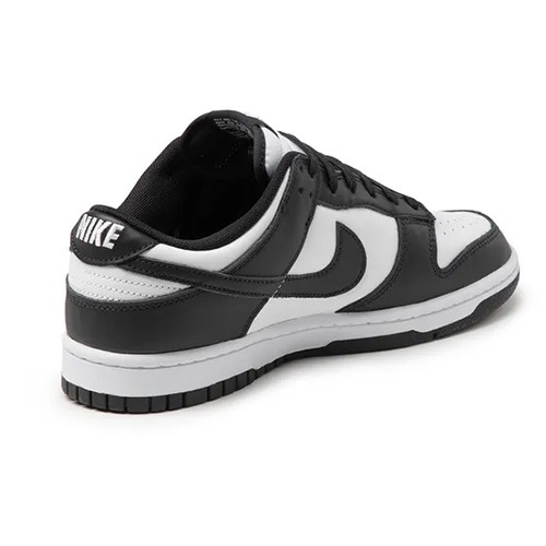 nike dunk black white