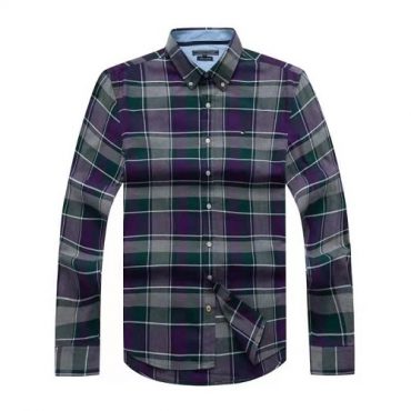 Tommy grey checkered shirt