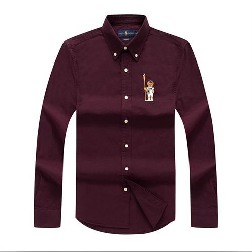 polo bear shirt Burgundy