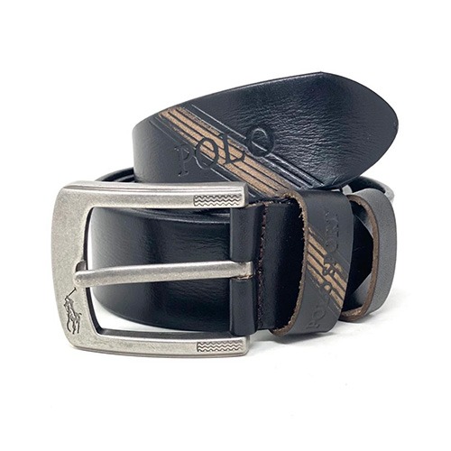 Ralph Black/Brown Leather Belt