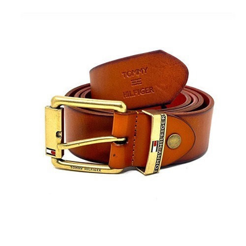 tommy brown leather belt