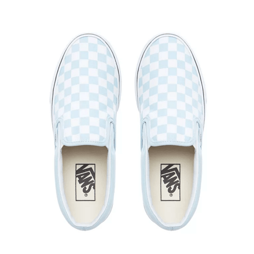 Vans Slip-on Checkerboard Sneaker - BlueWhite (2) vans checkerboard slip-on blue/white