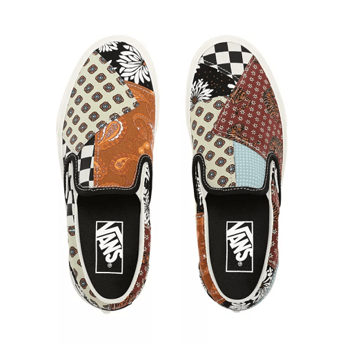 vans patchwork tiger shoe