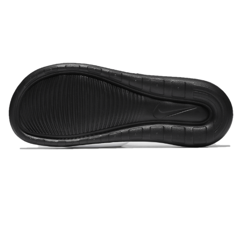 nike victori slide black/white/black