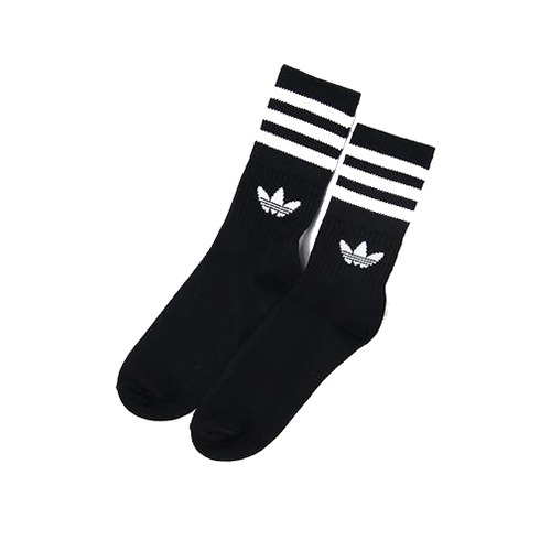 adidas mid black socks