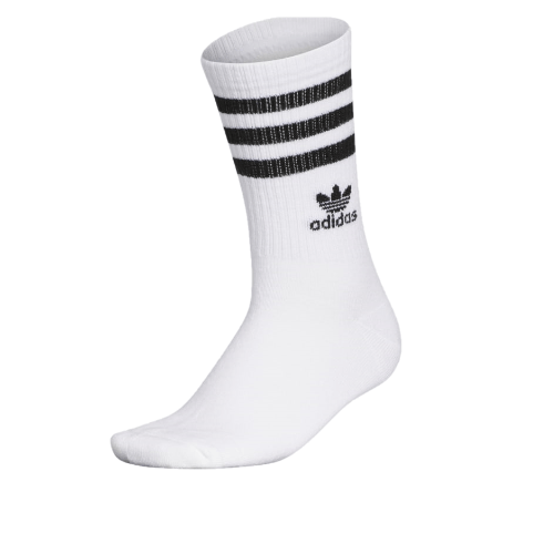 adidas mid white socks
