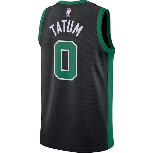 Jayson Tatum Boston Celtics Basketball Jersey - GreenBlack_2 Celtics Tatum Jersey green/black