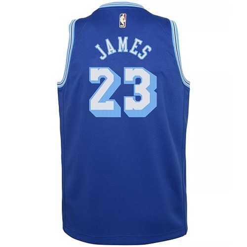 Lebron James Hardwood Lakers Blue Jersey _2 Lebron Lakers blue jersey