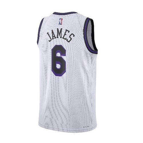 Lebron James Swingman White Lakers Jersey 22-23_2 Lebron Lakers swingman 22/23