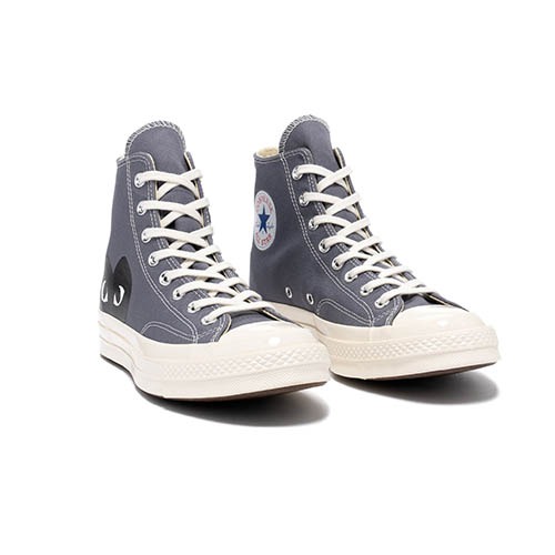 Comme Des Garcons Play x Converse Chuck Taylor Hi - Grey_2 play converse Grey taylor