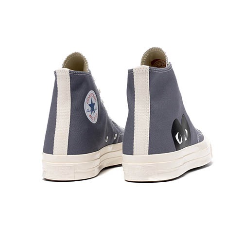 Comme Des Garcons Play x Converse Chuck Taylor Hi - Grey_4 play converse Grey taylor