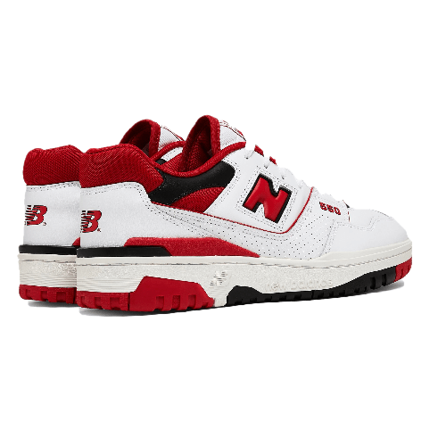 New balance 550 team red Clearance